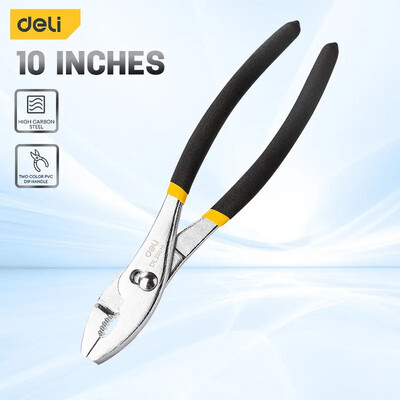 Clește pentru îmbinare cu alunecare de 6/8/10 inci Instrumente industriale multifuncționale Clește pentru coadă de pește Clește portabil reglabil pentru muncitori