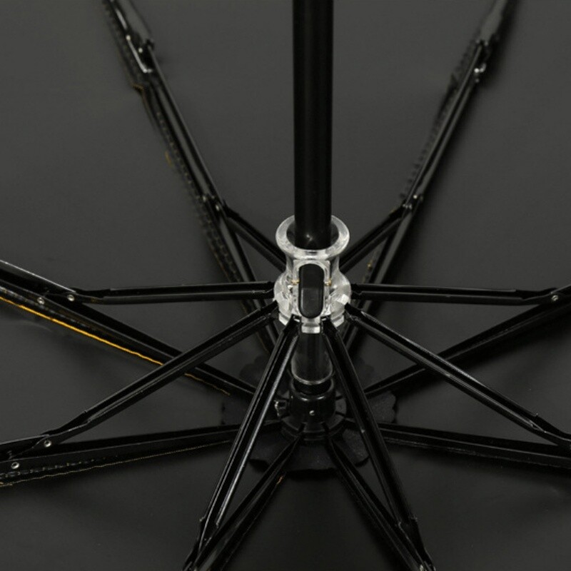 Ins Music Notes Printing Umbrella Flora Design Umbrelă manuală pliabilă în trei pentru ploaie Soare Fete Umbrelă de buzunar