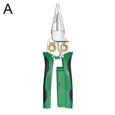 8/7 viename laidų nuplėšimo replės Daugiafunkcis elektrikas Kabelių nuėmiklis Pjovimas Skaldymas Taisymas Rankiniai įrankiai Replės