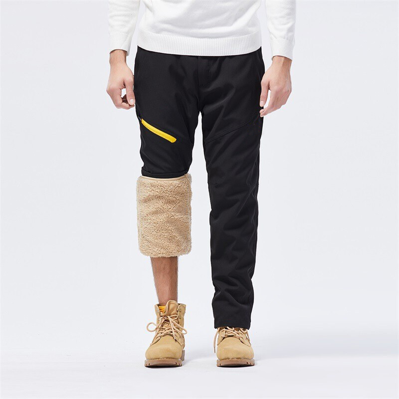 Slidinėjimo kelnės vyrams ir moterims žieminės lauko vėjui ir vandeniui atsparios snieglentės snieglenčių vilnos storos šiltos žygio kelnės prekės ženklas