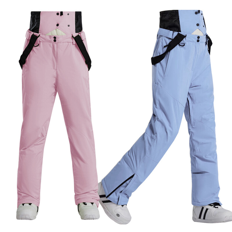 Moterų lauko kempingas Žygių sportas Aukštos kokybės slidinėjimo kelnės Vėjo nepraleidžiančios vandeniui šiltos sniego kelnės Žiemos slidinėjimo snieglenčių kelnės