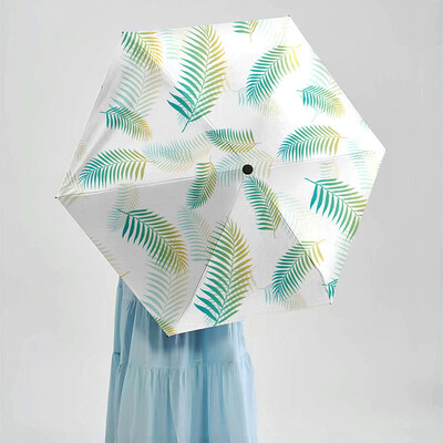 Zebra Mini sklopivi kišobran tip putne kartice lagani prijenosni kompaktni suncobran UV zaštita jednostavan za žene i muškarce