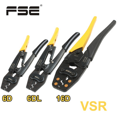 VSR-6D VSR-6DL VSR-16D Πένσα πτύχωσης για 0,5-6mm2 γυμνά τερματικά 20-10AWG Εργαλεία χειρός αναβαθμισμένης έκδοσης