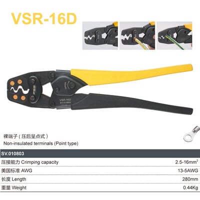 VSR-6D VSR-6DL VSR-16D pressimistangid 0,5-6 mm2 20-10AWG paljasklemmidele Täiendatud versiooni käsitööriistad