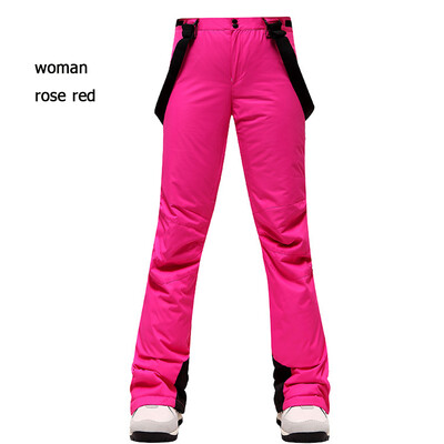 -30 ℃ Slidinėjimas lauke XXXL didelio dydžio slidinėjimo kelnės Vyriški ir moteriški snieglenčių dėvėjimai Nauji žieminiai, atsparūs vėjui, sniego kelnės, slidinėjimo apranga