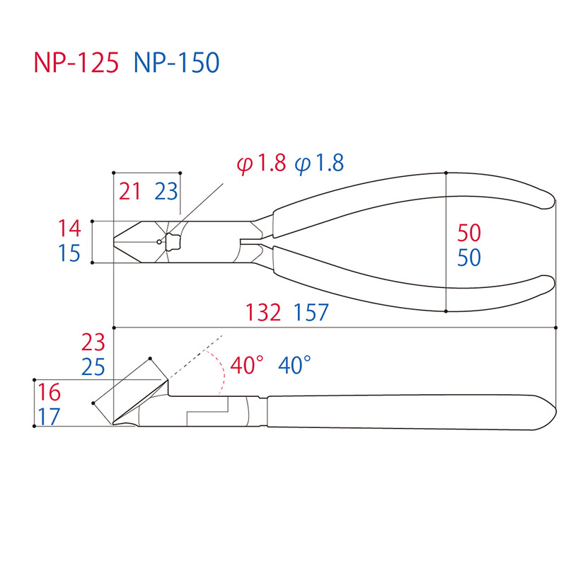 TSUNODA King TTC Tools Clește din plastic Dispozitive de tăiere a sârmei pentru tăierea sârmei de cupru din plastic etc. Model DIY Cutter PN-125