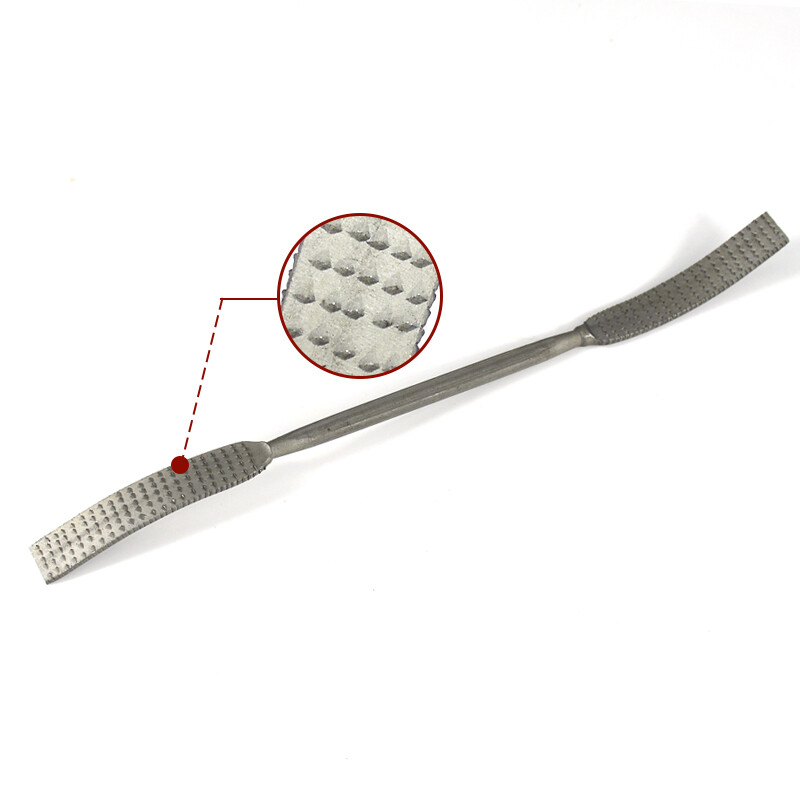 8-dielna sada mini pilníkov na drevo Riffler, 4,5 x 190 mm, obojstranné hrubé pilníky Riffler, sada na ručné náradie na rezbárstvo a obrábanie dreva