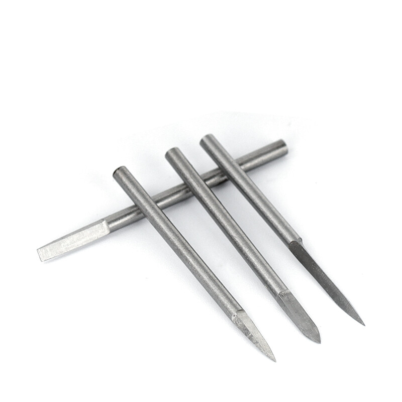 HAMPTON Burghiu pentru gravare în lemn 10 buc 2,35/3,0 mm freză cu tijă Bit pentru sculptură în lemn Instrument de foraj pentru prelucrarea lemnului cu vârf din carbură