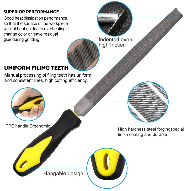 10 gab. Rokas vīļu komplekts, Mini Wood Rasp dažādu vīļu komplekts koka griešanai galdniecības vīlēšanas rīkam Rokas vīļu rīks