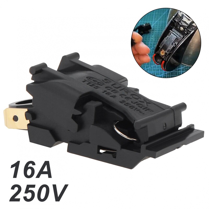 3 tk/komplekt Veekeetja tarvikud Põhitermostaadi temperatuurilüliti pistik Ühendus Pistikupesa Majapidamistarvikud