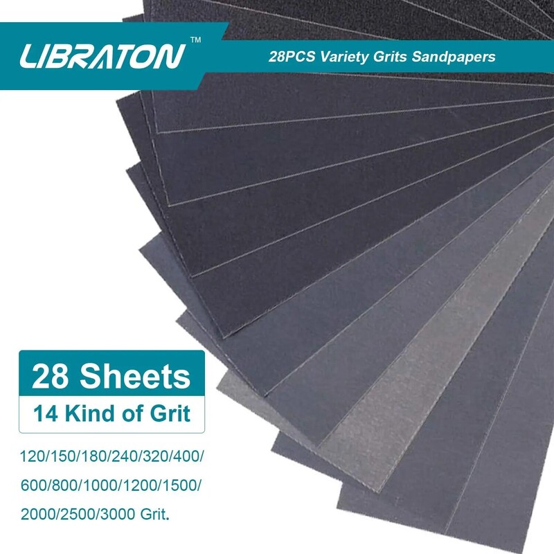 LIBRATON Set de 3 bucăți de pile din lemn cu 28 de bucăți de șmirghel Râpă de lemn pentru prelucrarea lemnului Pile de prelucrare a lemnului Raspilă rotundă semi-rotunda