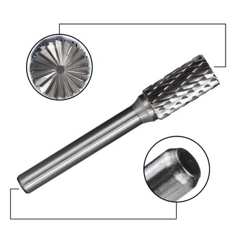 Τρυπάνια HAMPTON 6mm-12mm Carbide Burr για χάραξη CNC Περιστροφική λίμα 6mm για μεταλλικό εργαλείο χειρός 8 τμχ/σετ