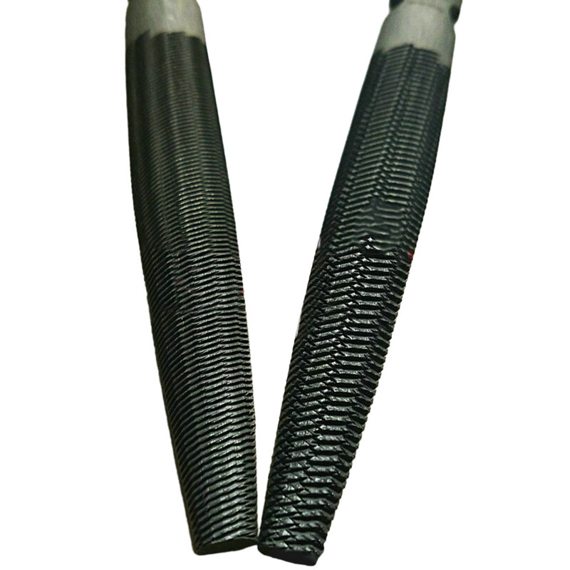 1buc 200mm dublu capete jumătate rotund ceară pile instrument de bijuterii pentru sculptură și pilire instrumente de mână pentru pilirea și curățarea modelelor de ceară