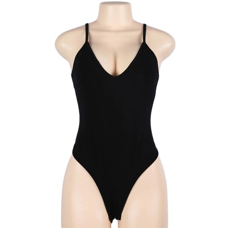 Γυναικεία σπαγγέτι λουράκι V-λαιμόκοψη Αμάνικο κορμάκι Bodycon Γυναικεία ρούχα Εξώπλατα κανονικά μπλουζάκια Μόδα φόρμες έξω από τους ώμους