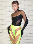 Seksīgs savvaļas sieviešu bodijs ar garām piedurknēm, caurredzams, tīklveida, brīvdienu ballītes kluba Streetwear Bodycon topi