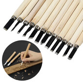 12/8Gb Koka griešanas kalti Nazis pamata koka griešanas DIY instrumentiem un detalizētiem kokapstrādes kalti Rokas instrumenti GYH