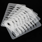 Šablone za višekratnu upotrebu Microbladinga Oblik šablona za obrve i usne Trajna šminka Pribor za obuku tetoviranja