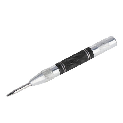 Versery automatinis centrinis perforatorius ir bendras automatinis centrinis perforatorius, reguliuojamas spyruoklinis medžio metalo preso įlenkimo žymeklis