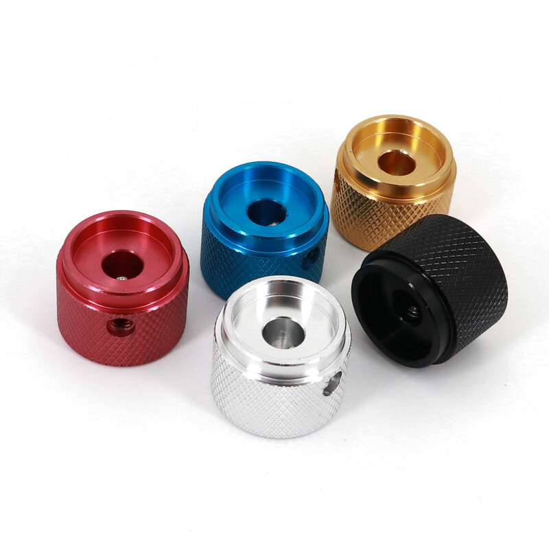 Čvrsti aluminij 20 x 15,5 mm Audio Volume Rotacijska kontrola 6 mm rupa potenciometra Tipka
