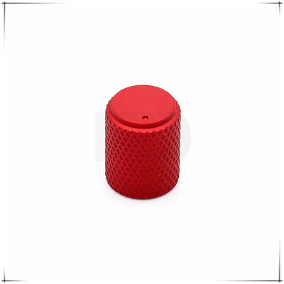 1 bucăți 12,5 × 15 mm moletată de prelucrare de precizie din aliaj de aluminiu buton potențiometru buton volum reglare audio capac rotund gaură 6mm