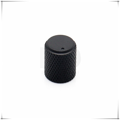 1 bucăți 12,5 × 15 mm moletată de prelucrare de precizie din aliaj de aluminiu buton potențiometru buton volum reglare audio capac rotund gaură 6mm