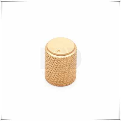 1 bucăți 12,5 × 15 mm moletată de prelucrare de precizie din aliaj de aluminiu buton potențiometru buton volum reglare audio capac rotund gaură 6mm