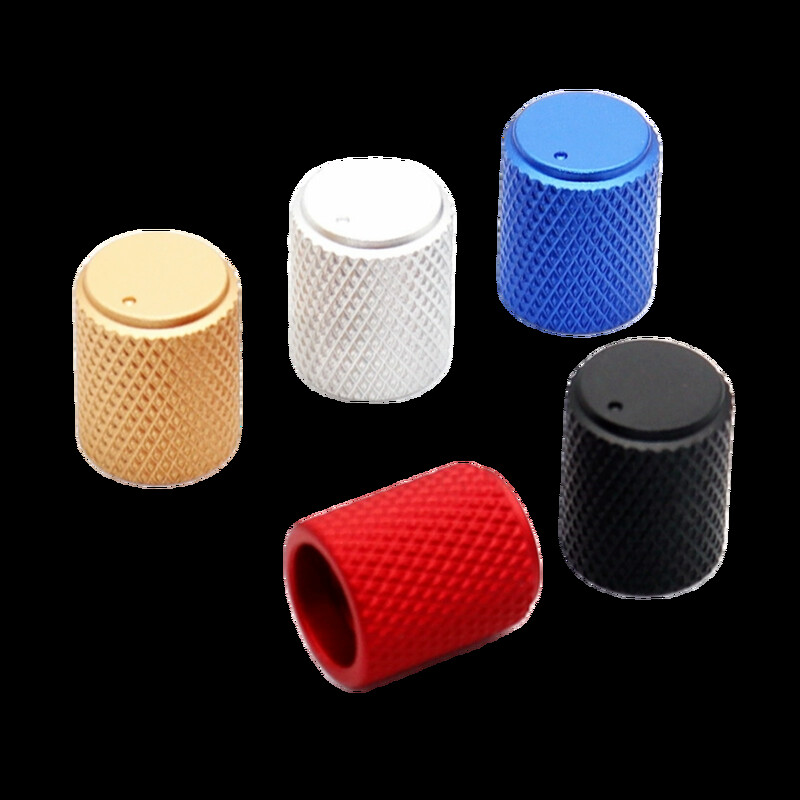 1 bucăți 12,5 × 15 mm moletată de prelucrare de precizie din aliaj de aluminiu buton potențiometru buton volum reglare audio capac rotund gaură 6mm