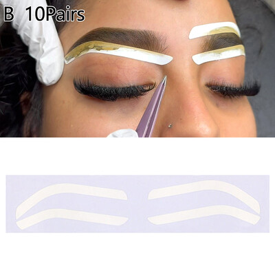 Antakių trafareto lipdukas Antakių formos juosta Microblading Pagalbinis antakių lipdukas antakių padėčiai