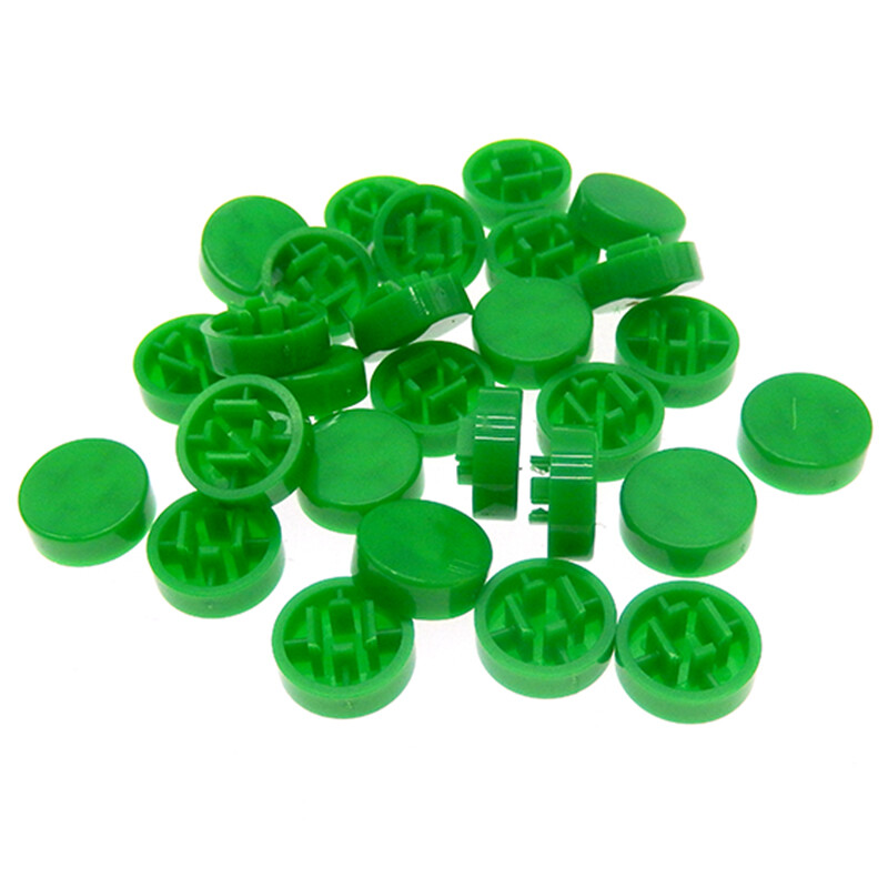 50 ks A37 plastové krytky hmatových spínačov, veľkosť krytky spínača 5,6 * 11,8 mm pre spínač 12 * 12 * 7,3 mm