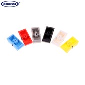 10 τεμ. Καπάκι Fader Straight Slide Ποτενσιόμετρο Κουμπί Fader / Κάλυμμα κουμπιού αναπαραγωγής δίσκων 4 χιλιοστά Τρύπα προσαρμογής ήχου