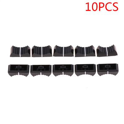 Capac Fader 10 buc. Potențiometru glisant drept Buton Fader/ Discuri de redare Capac butonului Capac de reglare audio cu gaură de 4 mm