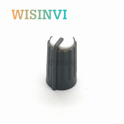 10 tk mikseri reguleerimisnupu läbimõõt 10,5 mm kõrgus 18 mm plastikust nupu kork 270 kraadi D-kujuline sisemine auk 6 mm