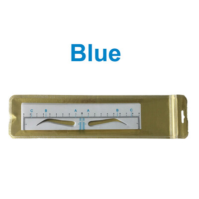 25vnt Airbrush Antakių lipdukas Microblading Antakių trafaretas Antakių liniuotė Lipduko formavimo matavimo įrankiai PMU Priedai Priedai