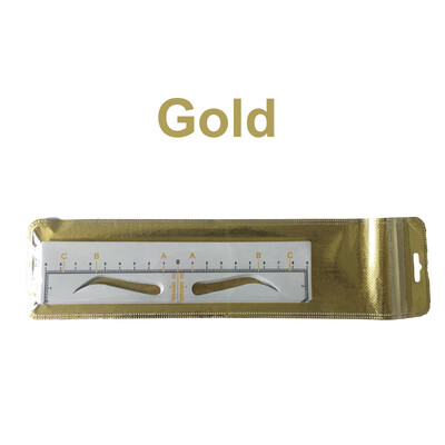 25vnt Airbrush Antakių lipdukas Microblading Antakių trafaretas Antakių liniuotė Lipduko formavimo matavimo įrankiai PMU Priedai Priedai