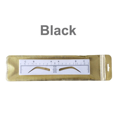 25vnt Airbrush Antakių lipdukas Microblading Antakių trafaretas Antakių liniuotė Lipduko formavimo matavimo įrankiai PMU Priedai Priedai