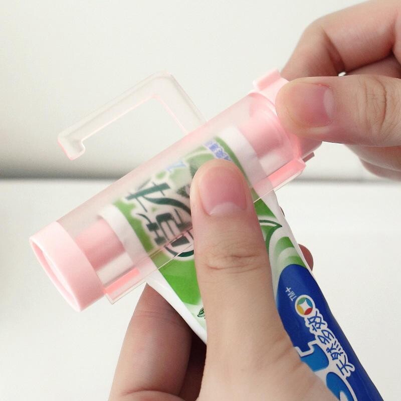 Accesorii pentru baie pentru cremă dentară Dispenser manual pentru pistol cu seringă Storcător cu rulare Dispenser pentru pastă de dinți Suport cu ventoză