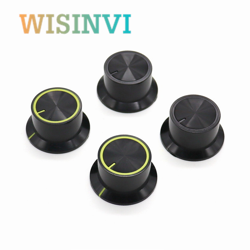 5 τεμ. πόμολο μετάδοσης φωτός μετάδοση μεσαίου φωτός 32*17 χιλιοστά κωδικοποιητής ποτενσιόμετρο ενισχυτής στερεοφωνικό πόμολο πόμολο άξονας λουλουδιών 6 χιλιοστά