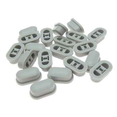 20gab A05 3*2mm taustes spiedpogas slēdža vāciņš 5,8mm 7mm 8mm 8,5mm Micro Tact Switchs sarkans melns zaļš balts zils pelēks