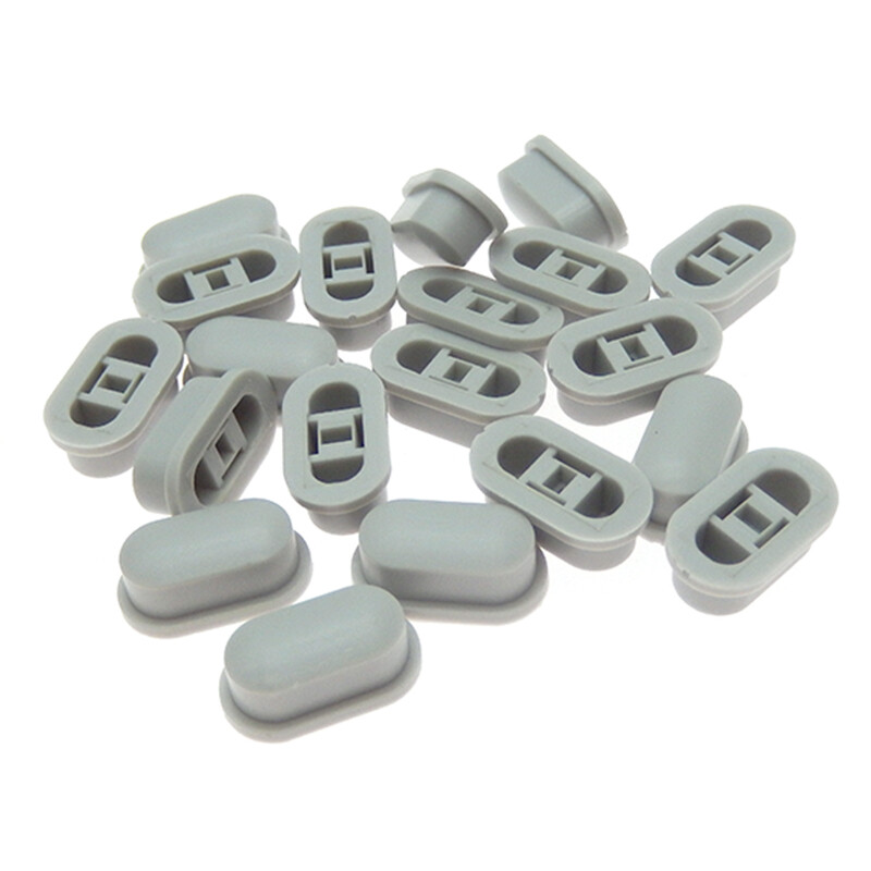 20gab A05 3*2mm taustes spiedpogas slēdža vāciņš 5,8mm 7mm 8mm 8,5mm Micro Tact Switchs sarkans melns zaļš balts zils pelēks