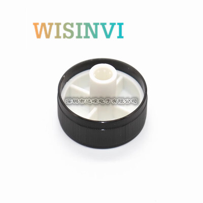 1PCS 30*13MM Automašīnas navigācijas skaļuma poga Audio DVD pogas vāciņš CD atskaņotāja skaļuma slēdža vāciņš Universāls iekšējais caurums 6MM