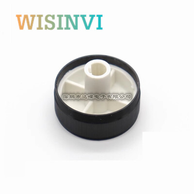 1PCS 30*13MM Automašīnas navigācijas skaļuma poga Audio DVD pogas vāciņš CD atskaņotāja skaļuma slēdža vāciņš Universāls iekšējais caurums 6MM
