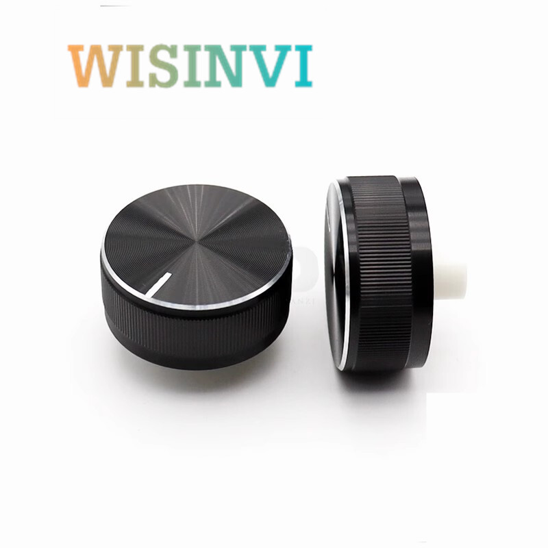 1PCS 30*13MM Automašīnas navigācijas skaļuma poga Audio DVD pogas vāciņš CD atskaņotāja skaļuma slēdža vāciņš Universāls iekšējais caurums 6MM