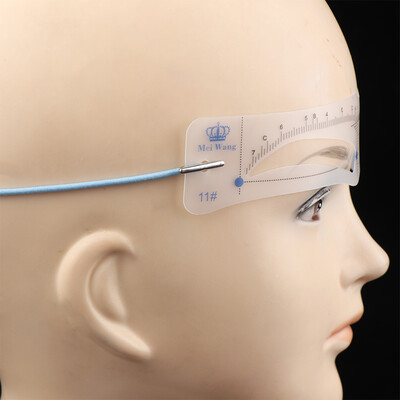 12 vnt. daugkartinio naudojimo silikoniniai antakių trafaretai antakių makiažo piešimo vadovo kortelės šablonas, patogus naudoti „pasidaryk pats“ makiažo įrankiams