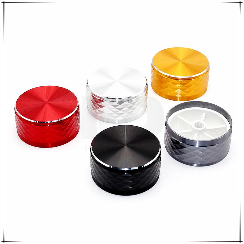 1 ks 40 × 19 mm krytka z hliníkovej zliatiny, potenciometer, krytka zosilňovača výkonu, krytka hlasitosti, krytka elektrického zariadenia, polovičná os 6 mm