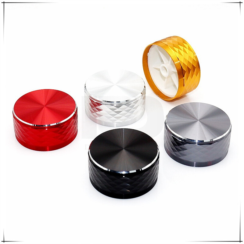 1 ks 40 × 19 mm krytka z hliníkovej zliatiny, potenciometer, krytka zosilňovača výkonu, krytka hlasitosti, krytka elektrického zariadenia, polovičná os 6 mm
