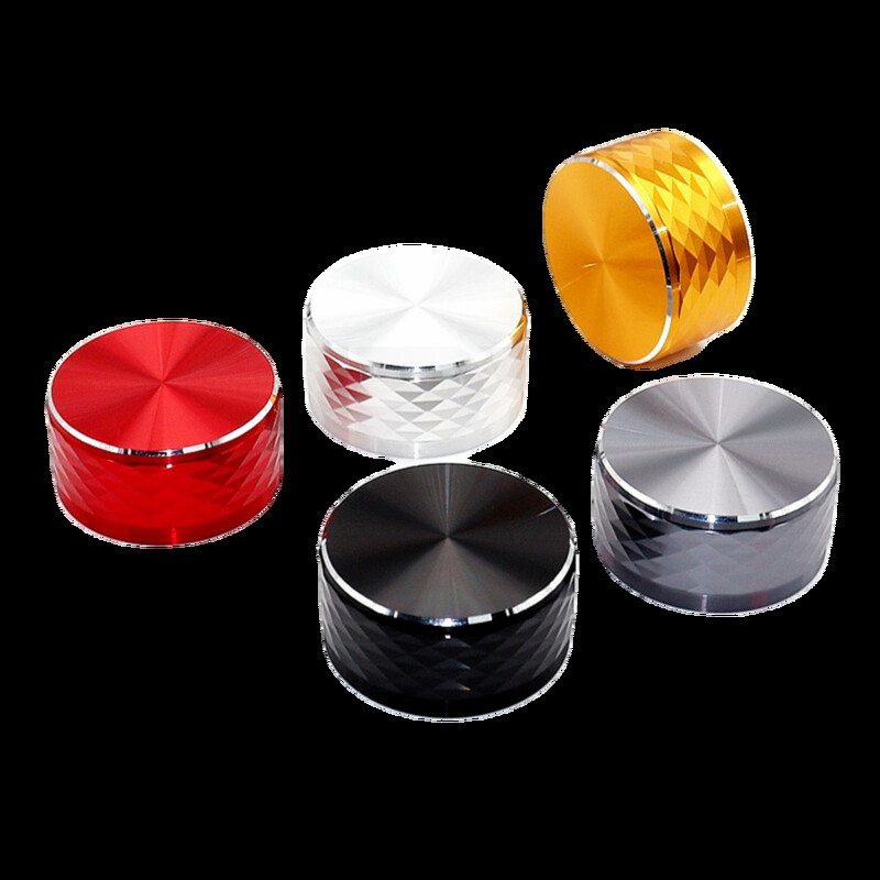 1 ks 40 × 19 mm krytka z hliníkovej zliatiny, potenciometer, krytka zosilňovača výkonu, krytka hlasitosti, krytka elektrického zariadenia, polovičná os 6 mm