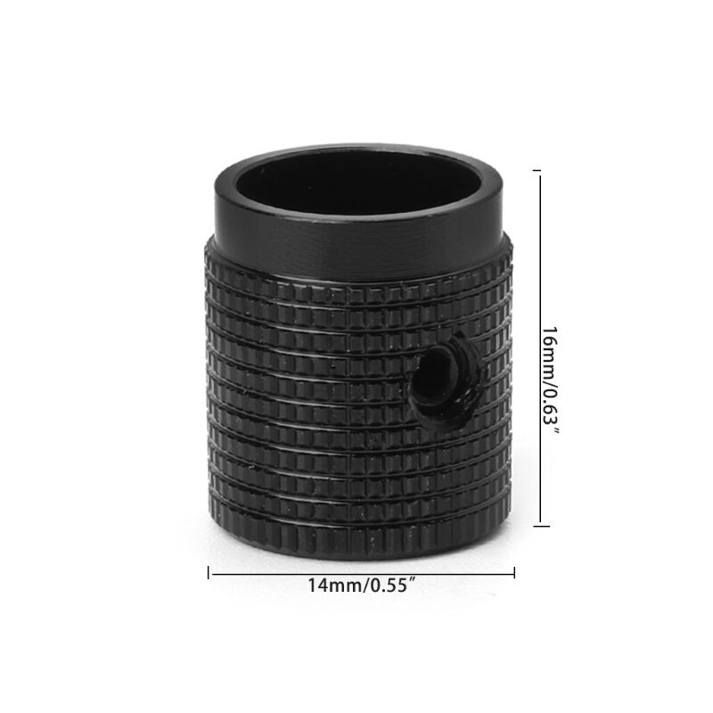 Κουμπί ποτενσιόμετρου 14x16mm Έλεγχος έντασης ήχου Κωδικοποιητής αλουμινίου Πολυμέσα Ανταλλακτικά ηχείων για ενισχυτή ήχου HIFI