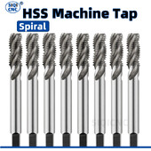 Augstas kvalitātes HSS mašīnas spraudņa krāna metriskā skrūvējamā krāna urbjmašīna ar vītni