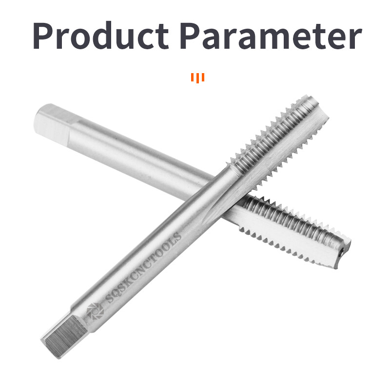 Augstas kvalitātes HSS mašīnas spraudņa krāna metriskā skrūvējamā krāna urbjmašīna ar vītni