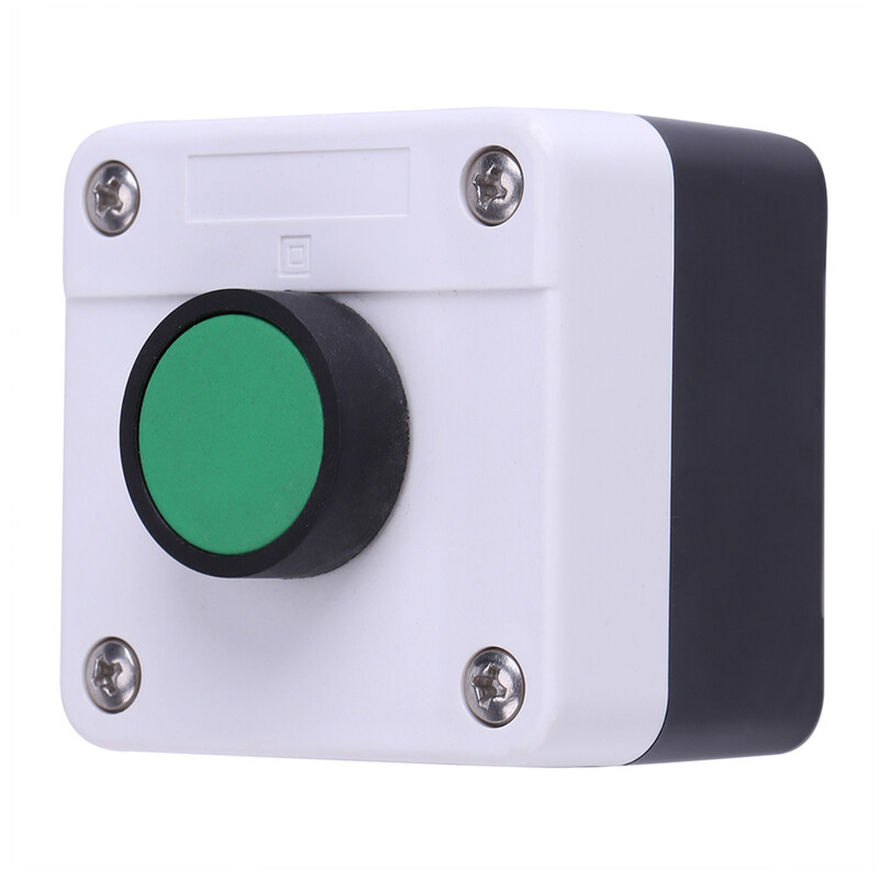 Întrerupător cu buton verde rezistent la intemperii Cutie de comandă cu un singur buton pentru deschiderea porților